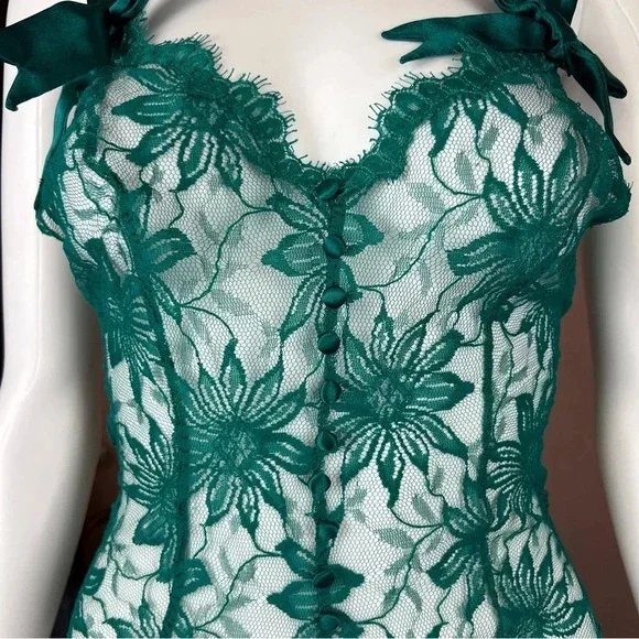 Vintage Gold Label Victoria's Secret Lingerie Bodysuit - Picture 7 of 12